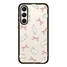 Load image into Gallery viewer, CASETiFY Impact Case for S24 Plus - Rabbit Ribbon Clear Black

