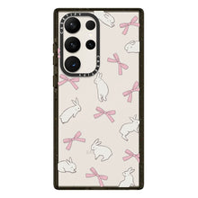 Load image into Gallery viewer, CASETiFY Impact Case for S24 Ultra - Rabbit Ribbon Clear Black
