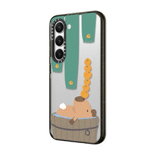 Load image into Gallery viewer, CASETiFY Impact Case for S24 Plus - Bathing Capybara Clear Black

