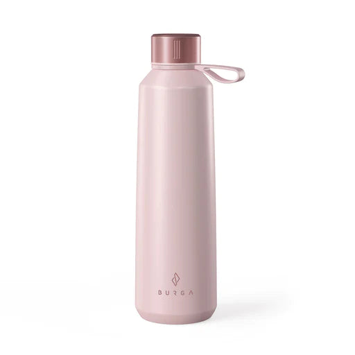 BURGA Water Bottle 500ml - Blush Pink