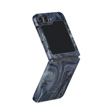 Load image into Gallery viewer, BURGA Samsung Galaxy Z Flip 5 Navy Trench Snap Case
