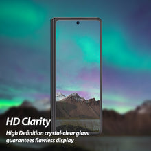 Load image into Gallery viewer, Whitestone Galaxy Z Fold 5 FRONT DISPLAY EZ PRIVACY Tempered Glass Screen Protector
