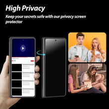 Load image into Gallery viewer, Whitestone EA Privacy Glass for Galaxy Z Fold 5 2pcs Pack
