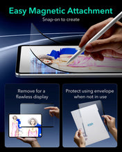 Load image into Gallery viewer, ESR iPad Pro 12.9 (2024) Paper-Feel Magnetic Screen Protector
