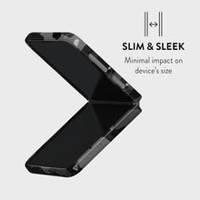Load image into Gallery viewer, BURGA Samsung Galaxy Z Flip 5 Night Black Camouflage Snap Case
