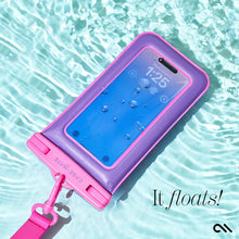 Load image into Gallery viewer, Case-Mate Waterproof Floating Phone Pouch - Purple Paradise Purple/Fuchsia
