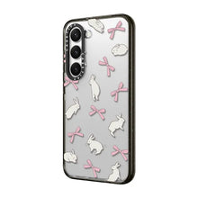 Load image into Gallery viewer, CASETiFY Impact Case for S24 Plus - Rabbit Ribbon Clear Black
