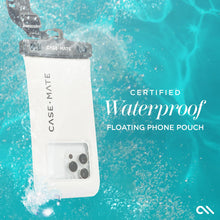 Load image into Gallery viewer, Case-Mate Waterproof Floating Phone Pouch - Sand Dollar Grey/Black
