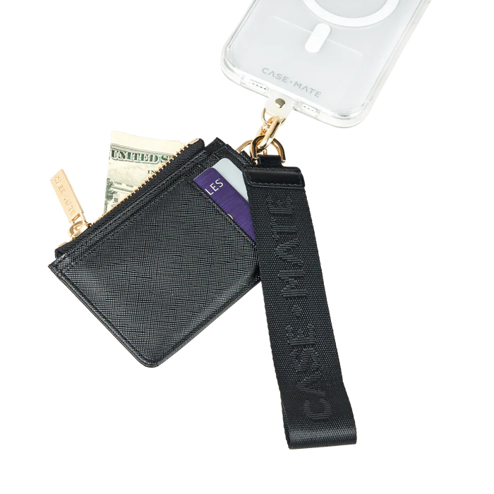 Case-Mate Phone Strap - Essential Wallet Black