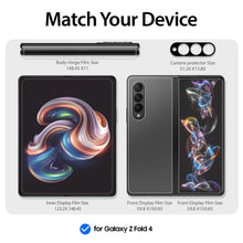 Load image into Gallery viewer, Whitestone Dome Premium Film Samsung Galaxy Z Fold 4 TPU Film Screen Protector with Hinge Cover Film &amp; Cam Protector
