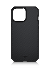 Load image into Gallery viewer, ITSKINS Hybrid Fusion Ballistic for iPhone 13 Pro - Black
