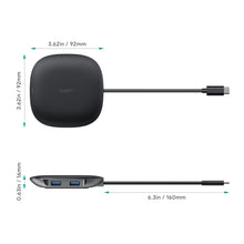 Load image into Gallery viewer, Aukey CB-C70 5-in-1 Unity Wireless Charging USB-C Hub
