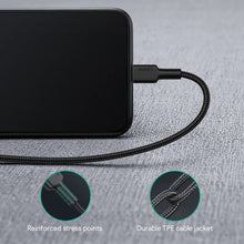 Load image into Gallery viewer, Aukey CB-CL2 USB C to Lightning Cable Nylon Braided - 2M
