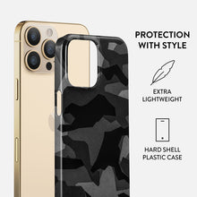 Load image into Gallery viewer, Burga Night Black Tough Case for iPhone 13 / 13 Pro / 13 Pro Max
