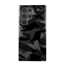 Load image into Gallery viewer, Burga Night Black Camouflage - Samsung Galaxy S23 Plus / Ultra Tough Case
