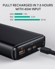 Load image into Gallery viewer, Aukey PB-Y24 Ultra Sprint 26,800mah 65W PD &amp; QC 3.0
