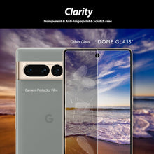 Load image into Gallery viewer, Whitestone Dome Glass Screen Protector for Google Pixel 7 , Full Tempered Glass Shield with Liquid Dispersion Tech [Easy to Install Kit] Smart Phone Screen Guard with Camera Film Protector
