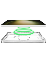 Load image into Gallery viewer, ITSKINS HYBRID R CLEAR Compatible with MagSafe for Galaxy S23 Ultra Transparent
