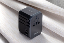 Load image into Gallery viewer, Momax UA7 1-World AC Travel Adapter (Type-C 30W PD + 3 USB-A)
