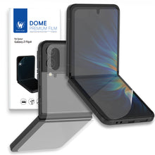 Load image into Gallery viewer, Whitestone Dome Premium Film Samsung Galaxy Z Flip 4 TPU Film Screen Protector with Hinge Cover Film
