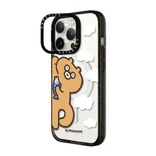 Load image into Gallery viewer, CASETiFY Magsafe Impact Ring Stand Case for iPhone 15 Pro / 15 Pro Max - Doing Nothing Kuma

