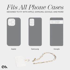 Case-Mate Phone Charm - Linked Chain Gold