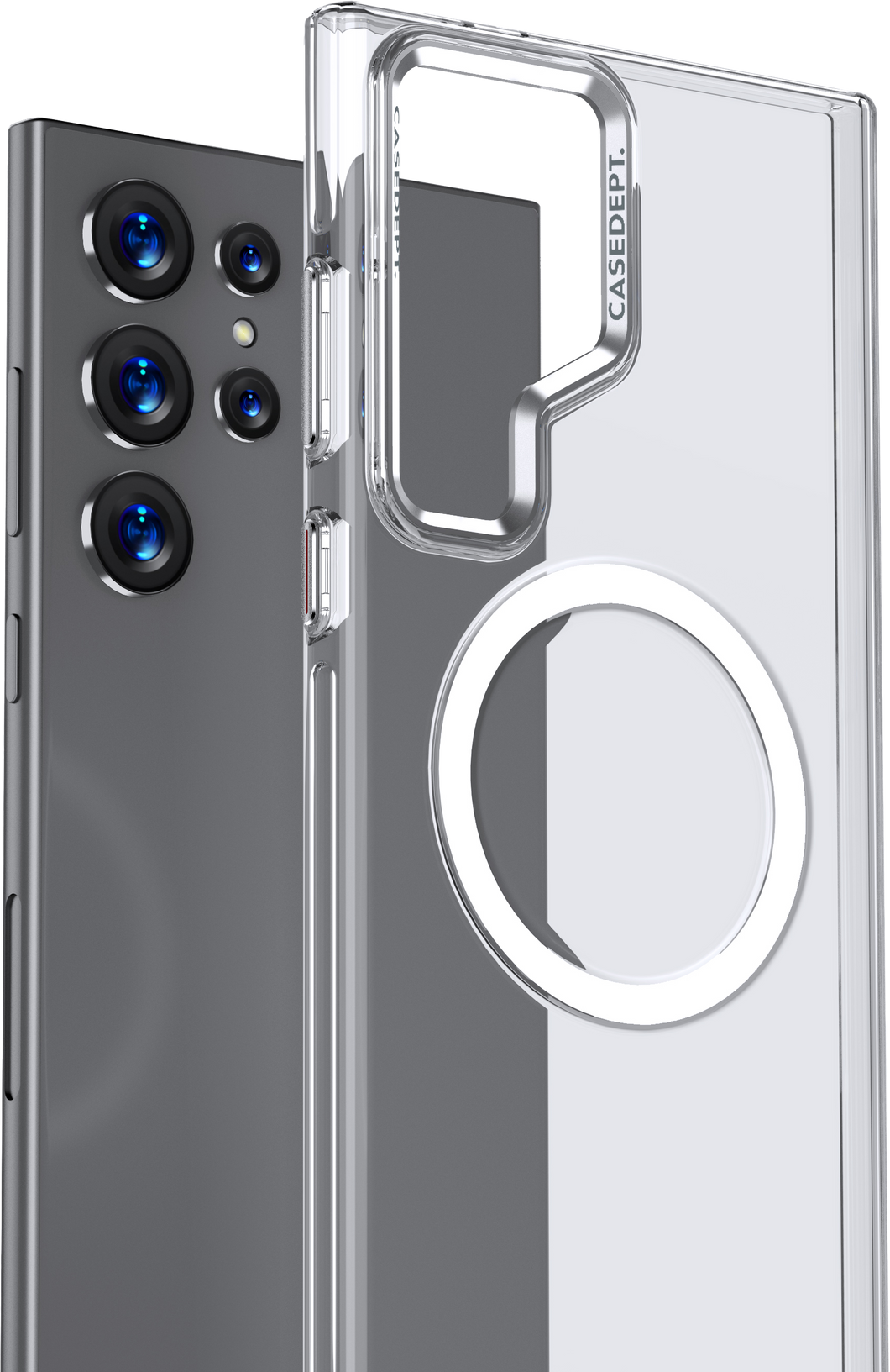 CaseDept. Samsung Galaxy S24 Ultra EverClear MagSafe Case - Invisible