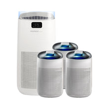 Momax [FAMILY COMBO] 1 x AP8S Robust IoT UV-C Air Purifier + 3 x AP1S 2 Healthy IoT 2 in 1 Purifying & Dehumidifier