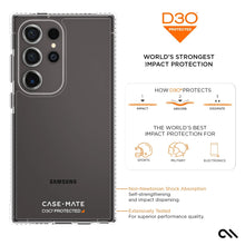 Case-Mate Samsung Galaxy S24 Series Tough Plus D3O Clear Case
