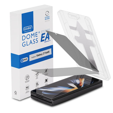 Whitestone EA Privacy Glass for Galaxy Z Fold 5 2pcs Pack