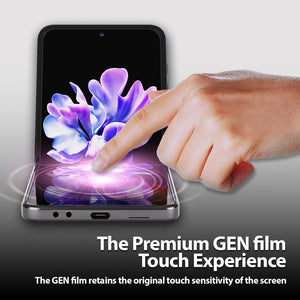 Whitestone Dome Premium Genuine Film Screen Protector for Galaxy Z Flip 5