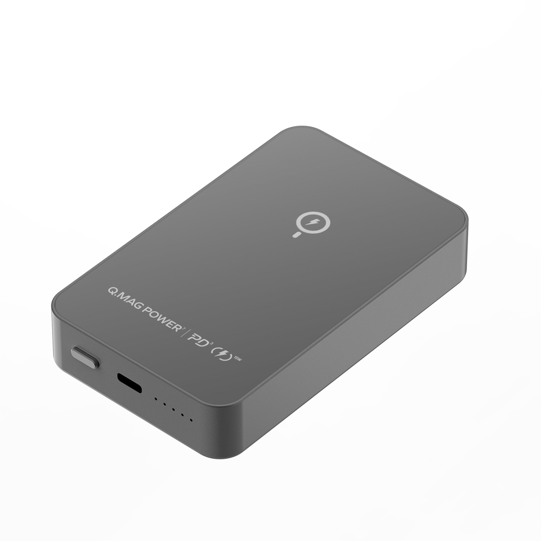 Momax [IP107] Q.Mag Power 7 20W Magnetic Wireless Battery Pack 10000mAh
