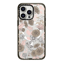 Load image into Gallery viewer, CASETiFY Magsafe Impact Case for iPhone 15/15 Plus/15 Pro/15 Pro Max - Millenial Dainty Floral Black
