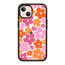 Load image into Gallery viewer, CASETiFY Magsafe Impact Case for iPhone 15/15 Plus/15 Pro/15 Pro Max - Abstract Floral Clear Black
