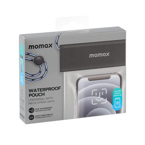 Momax SR25 Waterproof Pouch Universal with Neck Strap