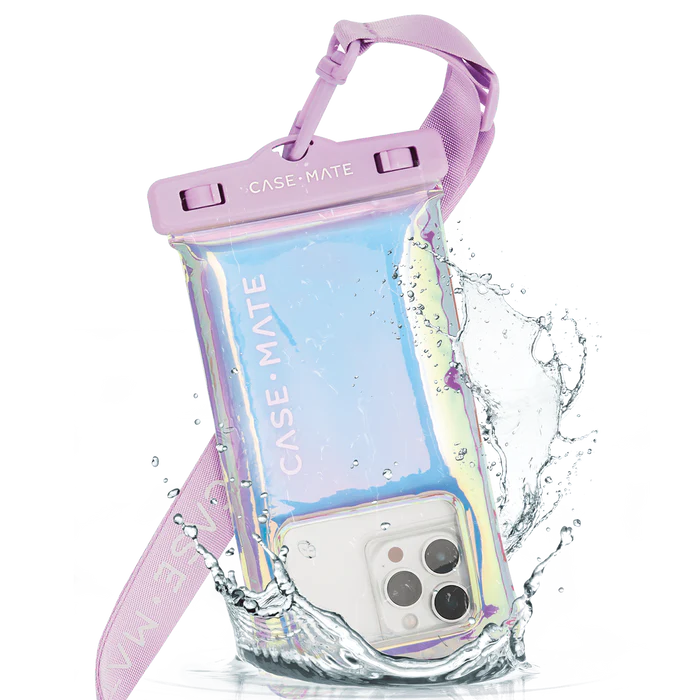 Case-Mate Waterproof Floating Phone Pouch - Soap Bubble