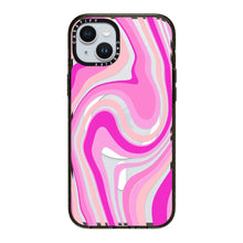 Load image into Gallery viewer, CASETiFY Magsafe Impact Case for iPhone 15/15 Plus/15 Pro/15 Pro Max - Gen Z Swirl Pink Clear Black
