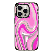 Load image into Gallery viewer, CASETiFY Magsafe Impact Case for iPhone 15/15 Plus/15 Pro/15 Pro Max - Gen Z Swirl Pink Clear Black
