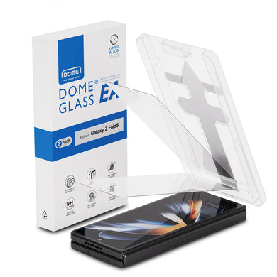 Whitestone EA Clear Glass for Galaxy Z Fold 5 2pcs Pack