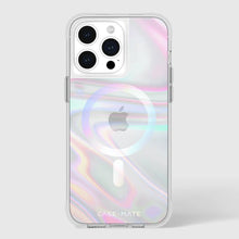 Case-Mate iPhone 15 Pro / 15 Pro Max Soap Bubble MagSafe Case - Iridescent