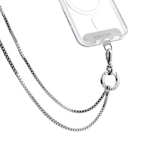 CASETiFY Cross Body Metal Heart Chain Phone Strap