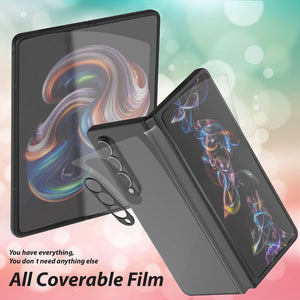 Whitestone Dome Premium Film Samsung Galaxy Z Fold 4 TPU Film Screen Protector with Hinge Cover Film & Cam Protector