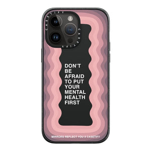 Casetify "Don't Be Afraid By Mirrors Reflect You" Magsafe Mirror Case for iPhone 14 Plus/ 14 Pro/ 14 Pro Max