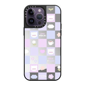 Casetify MagSafe Mirror Case for iPhone 14 Pro/ 14 Pro Max - Mochi Checkers by Sleepydaze