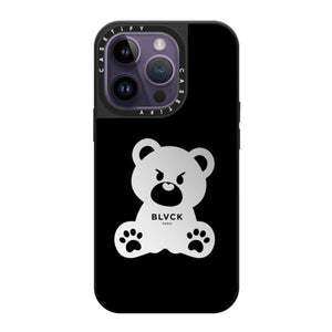 Casetify MagSafe Mirror Case for iPhone 14 Pro/ 14 Pro Max - BLVCK Evil Teddy