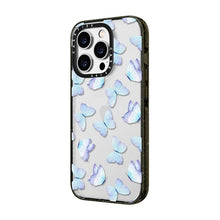 Casetify "Lilac aqua blue watercolor hand painted butterfly" Impact Case for iPhone 14 Plus/ 14 Pro/ 14 Pro Max
