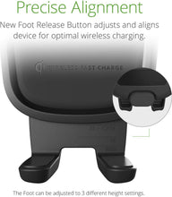 iOttie Easy One Touch Wireless 2, Wireless Charging Car Mount CD Slot & Air Vent