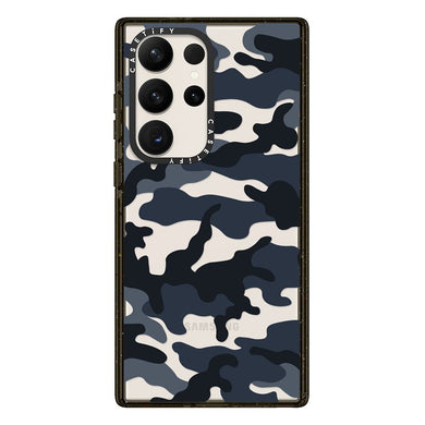 CASETIFY Camo Over Black Impact Case for Samsung Galaxy S23 Plus/S23 Ultra