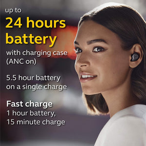Jabra Elite 75t Earbuds – True Wireless Earbuds with Charging Case, Sienna – Bluetooth