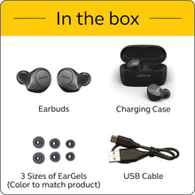 Jabra Elite 75t Earbuds – True Wireless Earbuds with Charging Case, Titanium Black – Bluetooth